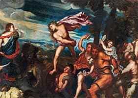 вакх и ариадна тициан