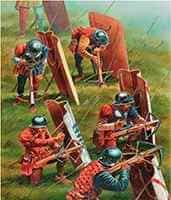 средневековые арбалетчики