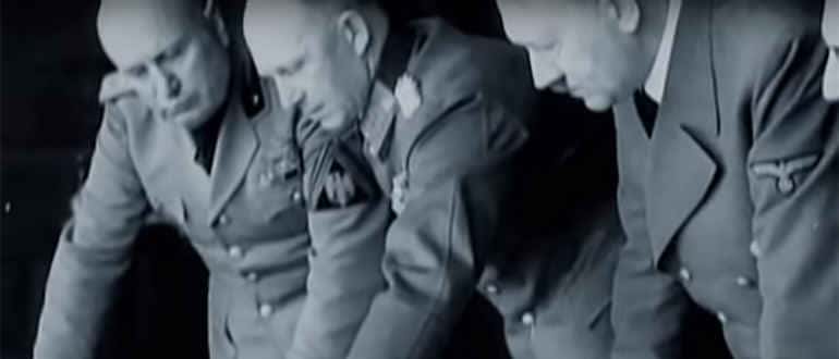Гитлер и Муссолини