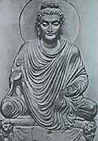 Будда скульптура Гандхара