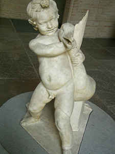 мальчик с гусем