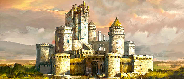 средневековый замок